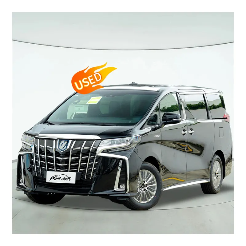 -TOYOTA-ALFA 2022 động cơ đôi 2.5L Pegasus-phiên bản vàng MPV khí-điện Hybrid sử dụng xe 5 cửa 7 chỗ MPV Dubai sử dụng xe sử dụng xe cơ giới