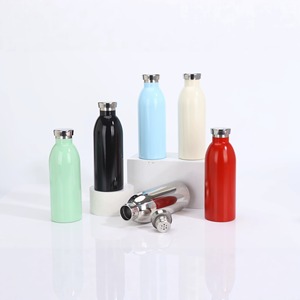 Botella de Agua Deportiva Portátil de Acero Inoxidable con Aislamiento al Vacío, Estilo Americano, Boca Pequeña, Forma de Botella de Leche, <span class=keywords><strong>BTS</strong></span>, Venta al Por Mayor - Product Image 1
