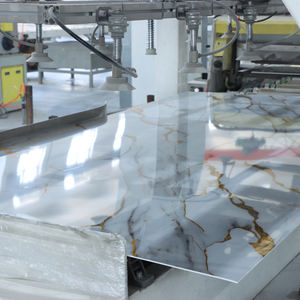 高光泽2毫米 ~ 5毫米4*8英尺1220x2440mm毫米防水聚氯乙烯大理石板紫外大理石板3D聚氯乙烯墙板 - Product Image 5