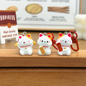 พว<span class=keywords><strong>ง</strong></span>กุญแจแมวกวักนำโชค ขายส่ง พว<span class=keywords><strong>ง</strong></span>กุญแจแมวกวักญี่ปุ่น กระดิ่<span class=keywords><strong>ง</strong></span>แมวกวักนำโชค จี้ห้อยพวงกุญแจแมวกวัก - Product Image 5