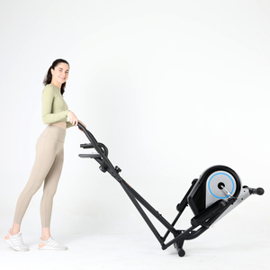 Vélo <span class=keywords><strong>elliptique</strong></span> vertical magnétique d'intérieur avec écran LCD et volant d'inertie de 2 kg - Product Image 6