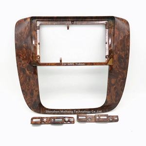 Kit de montage pour autoradio de tableau de bord pour Yukon Denali <span class=keywords><strong>Canyon</strong></span>, navigation GPS, lecteur radio stéréo Android, façade en plastique - Product Image 1