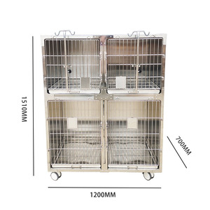 <span class=keywords><strong>Cage</strong></span> vétérinaire en acier inoxydable, hôpital vétérinaire, chenil pour animaux, <span class=keywords><strong>cage</strong></span> de récupération vétérinaire, équipement médical vétérinaire - Product Image 4