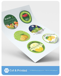 Etiquetas Autoadhesivas Personalizadas en Rollo, Impermeables, Impresas en Seis Colores, Transparentes, para Sellado - Product Image 5