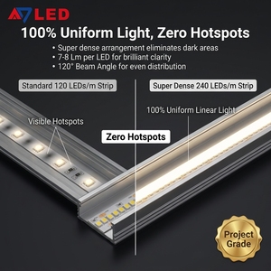 Ra90+ 240LEDs/m Led Strip <b>Light</b> 24V SMD 3528 High Brightness flexible LED <b>Light</b> Strip for <b>Advertising</b> <b>Light</b> <b>Box</b> - Product Image 3