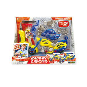 Bán Buôn Unisex Nhựa Đi Ngoài Xe Máy Xe Xây Dựng Xây Dựng Đồ Chơi Quy Mô 1:28 Tự Làm Đồ Chơi Xe Điện Khoan - Product Image 6