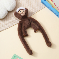 Sac à dos en peluche gorille de dessin animé, jouet en peluche singe mignon, t-shirts et sweat-shirts personnalisés avec logo, cadeaux promotionnels pour événements d'entreprise, vente en gros