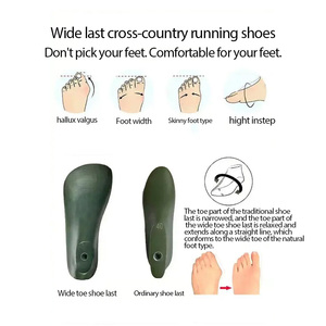 Scarpe a <span class=keywords><strong>tacco</strong></span> largo Weshine donna <span class=keywords><strong>uomo</strong></span> Casual Outdoor Running Walking Trail Gym Sneaker a piedi nudi - Product Image 5