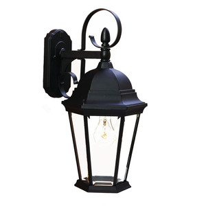 Luce da parete per esterni HMS XL altalena nera opaca - Product Image 3