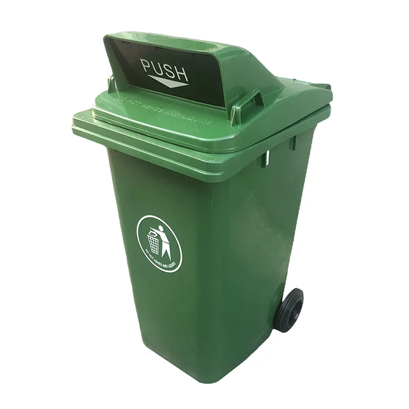 Cestino per rifiuti contenitori da cucina per esterni cestino per rifiuti in plastica verde 240 con armadio di copertura 120 pattumiera pattumiera