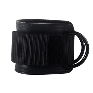 Sangles de cheville à prix abordable pour machine à câble, taille unique, avec rembourrage premium pour un confort optimal, idéales pour la musculation et l'entraînement en salle de sport. - Product Image 4