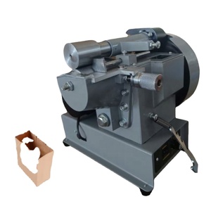 Applicateur de colle jaune à vitesse réglable pour semelles de sacs et bagages, machines à coller le papier gommé - Product Image 1
