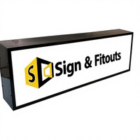 Maßgefertigte 3D LED-Leuchtkasten Acryl-Schild Fernbedienung AC Mehrfarbiges Neon für Autohersteller Werbezwecke Anpassbare Geschäftslogos