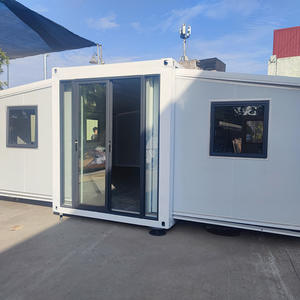 Casa Contenedor Plegable de 20 pies con Paneles Sándwich Transpirables, Expandible, Modular, Moderna, para Dormitorio, Sala de Estar Exterior o Taller - Product Image 2