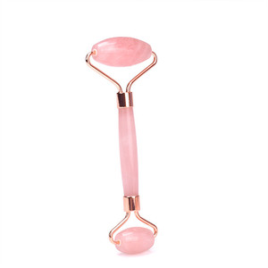 Hot sale factory direct price skincare face eye <span class=keywords><strong>massage</strong></span> green raw jade stone roller - Product Image 5