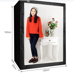 Sâu <span class=keywords><strong>Led</strong></span> chuyên nghiệp xách tay <span class=keywords><strong>Softbox</strong></span> nhiếp ảnh Ánh sáng Hộp 120x80x160cm ảnh studio ánh sáng lều với 6 đèn <span class=keywords><strong>LED</strong></span> - Product Image 5