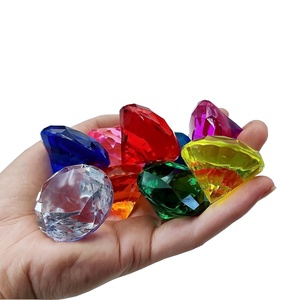 Perles <span class=keywords><strong>de</strong></span> 30 mm en pierres précieuses, style trésor pirate, pour décoration <span class=keywords><strong>de</strong></span> <span class=keywords><strong>mariage</strong></span>, artisanat, Noël, Halloween, chasse au trésor, et comme perles en vrac pour la plongée et la création <span class=keywords><strong>de</strong></span> bijoux - Product Image 2