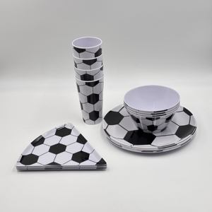 Bol promotionnel en mélamine pour soirée de jeu, football, cadeau, pour noix, pop-corn, céréales, collations et fruits - Product Image 5