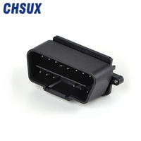Gran oferta automotriz OBD2 OBDII conector hembra 8 16 pines extensión conector Accesorios