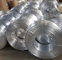 Tuyau en alliage d'aluminium enroulé sur mesure, design moderne et durable pour la climatisation, la réfrigération, la décoration, norme ASTM, livraison rapide