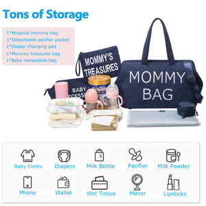 <span class=keywords><strong>Bolsa</strong></span> de <span class=keywords><strong>maternidad</strong></span> <span class=keywords><strong>prenatal</strong></span> portátil para mamá, bolso de viaje al aire libre, impermeable, a la moda, bolso de bebé para niñas - Product Image 5