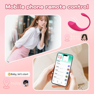 Anpassbares Sexspielzeug Springendes Vibro-Ei Kabelloses Erwachsenenspielzeug Vibrierendes Ei Sextoys Tragbarer Vibrator mit Kabelloser APP Steuerung Erotikprodukte für Erwachsene - Product Image 5