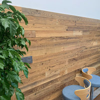 Panneau mural en bois de mélèze vintage, revêtement mural en bois vieilli, pour intérieur ou extérieur