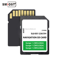 Tarjeta de Memoria SD CID de 32 GB, Software de Actualización de Navegación GPS para Automóvil 2023 para Skoda MIB2 Amundsen