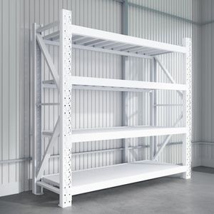 Xinyyi 79x24 אינץ 'כבד חובה תעשייתי מתלה פלדה מתלה מבליטה 4-שכבתית הגנה אבקת אבקת מצופה מזרן - Product Image 4