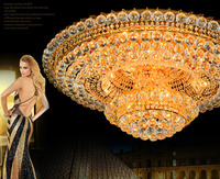 Lustre LED moderne nordique AMJ, lampe suspendue en cristal de haute qualité pour hôtel/villa/salle à manger, garantie 1 an