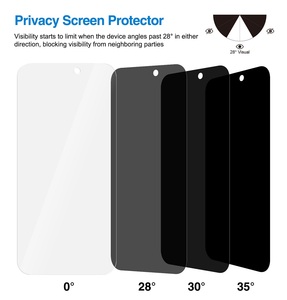 Protector de Pantalla de Vidrio Templado Antiespía DMAX de 0.33MM para <span class=keywords><strong>Honor</strong></span> Magic8 <span class=keywords><strong>Pro</strong></span>, Protector de Pantalla de Privacidad Premium - Product Image 3