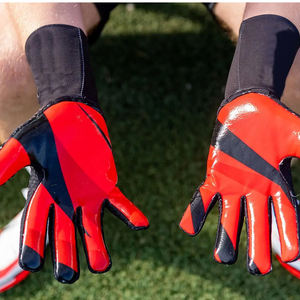 Nouveaux gants de gardien de but en latex allemand de 4mm avec paume en cuir respirant - Product Image 5