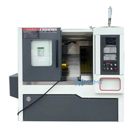 Tour CNC à lit incliné de petite taille, haute précision et haute vitesse, avec guidage linéaire, modèle TCK40