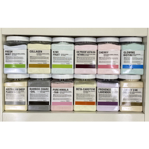 Hữu cơ tự nhiên vẻ đẹp 24 loại <span class=keywords><strong>DIY</strong></span> hoa oải hương Peel Off bột Jelly Mặt Nạ Hàn Quốc 650 gam mềm Spa hyaluronic axit Jelly mặt nạ - Product Image 6