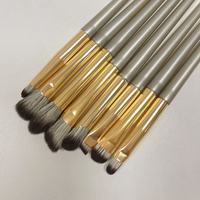 Ensemble de pinceaux de maquillage pour le visage en poils synthétiques compatibles avec le logo personnalisé professionnel, échantillon gratuit, fournisseurs chinois