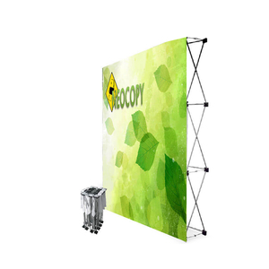 Giá Tốt Nhất 10ft Polyester Vòng Pop Up Hiển Thị Thẳng Backdrop Bước Và Lặp Lại Biểu Ngữ Đứng Với Biểu Tượng Tùy Chỉnh - Product Image 3