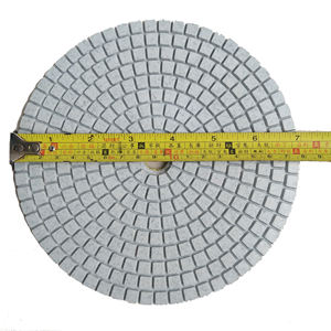 7 дюймов 180 мм алмазная полировальная подушка для мокрой полировки для мрамора Гибкая полировальная подушка для бетона - Product Image 5