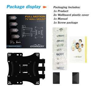 CHARMOUNT MAX VESA 200*200mm <span class=keywords><strong>support</strong></span> inclinable universel pour <span class=keywords><strong>TV</strong></span> 17 à 42 <span class=keywords><strong>pouces</strong></span> écran plat LED/LCD téléviseurs <span class=keywords><strong>support</strong></span> <span class=keywords><strong>mural</strong></span> <span class=keywords><strong>TV</strong></span> moderne - Product Image 5