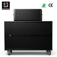 Sistema de Altavoces Line Array HDL 300A, Altavoz Activo Doble de 10 Pulgadas, 2200W, Altavoces Profesionales para Conciertos al Aire Libre