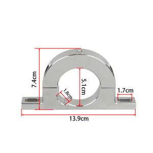 Universal Steering Column <b>Bracket</b> 2 Inch Aluminum Mounting <b>Bracket</b> For Car Retrofit Upgrade - Product Image 1