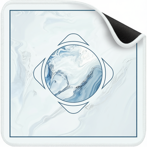 Tapete de Mahjong con Diseño Oceánico, Antideslizante, de Microfibra, Cuadrado, Accesorio de Juego para 4 Jugadores, Recreación Interior, China - Product Image 1