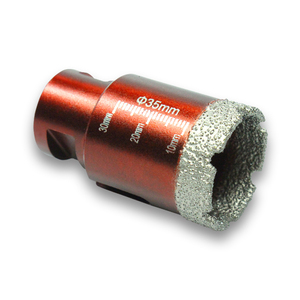 Neues Design 6mm bis 100mm Marmor werkzeuge Diamant kern bohrer Vakuum gelöteter Kern bohrer für Kalkstein bohrer Stein mauerwerk bohren - Product Image 4