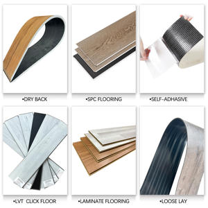 Installation par étapes rapides Imperméable à l'eau Étanche à l'humidité Auto-adhésif Dos sec Loose Lay Click Spc Lvt Stratifié Bois <span class=keywords><strong>Vinyle</strong></span> Revêtement de <span class=keywords><strong>sol</strong></span> - Product Image 6