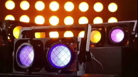 Barre de lumière LED Blinder IP65 2x300W à deux yeux, haute luminosité, RGBA WW, pour événements, mariages, scènes, spectacles musicaux, couleurs complètes RGBWWA