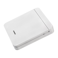 KAIYI Interrupteur Intelligent Sans Fil, Alimenté par Batterie, Sans Câblage Nécessaire, Télécommande, 220V, Usage Domestique, 433 MHz, Portée de Contrôle 100m, IP20, 10A