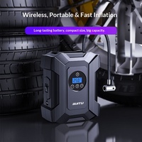 Portable Electric Car Tire Inflator With Digital Display And Tire Pressure Gauge 12v For Cars Motorcycles & Bicycles