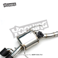 Échappement Catback AUTO pour BMW 528GT/535i/535GT F10/F18 3.0T N54/N55 2011-2017, tuyau d'échappement en acier inoxydable avec soupape