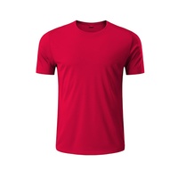 T-shirt de sport à manches courtes et col rond pour femme, coupe ajustée, 100 % polyester, séchage rapide, personnalisable, vente en gros, promotion Byval