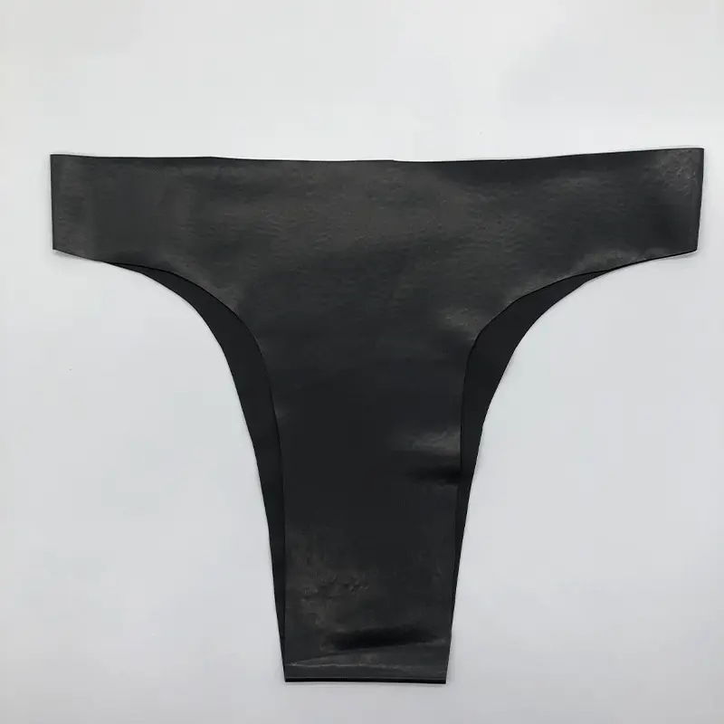 Новые сексуальные костюмы Tot черные женские сексуальные трусики Фетиш латексные стринги