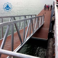 Meilleurs prix sur la passerelle d'occasion et l'usine de flotteurs d'échelle de bateau Ponton-Fournitures marines vendues directement à Guangzhou